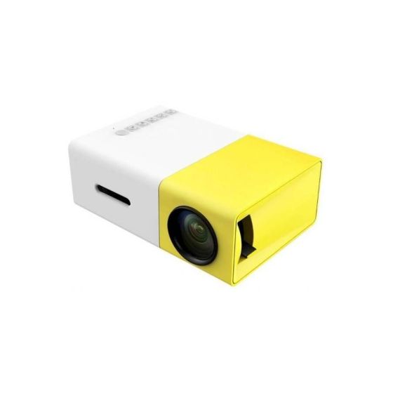 Mini Projector, LCD, Yellow - YG-300