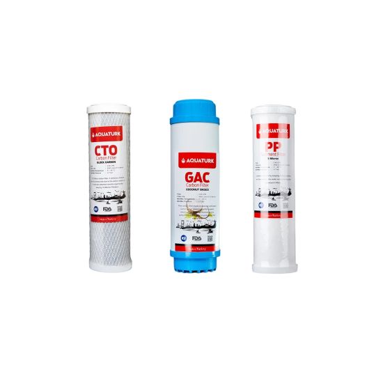 AquaTurk 3 Stages Water Filter Cartridge