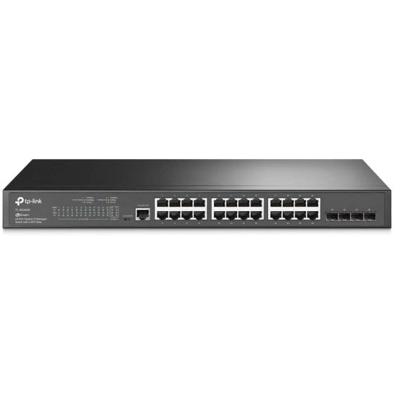 سويتش سطح مكتب تندا جيت ستريم، 24 منفذ - TL-SG3428X