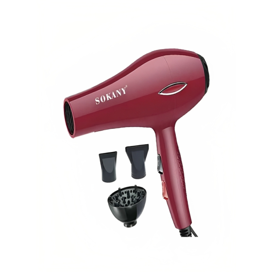 مجفف شعر سوكاني، بقوة 2600 وات، احمر - SK-2215