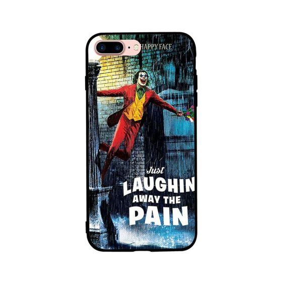 Just Laughing Away The Pain Printed Back Cover for Apple iPhone 7 Plus