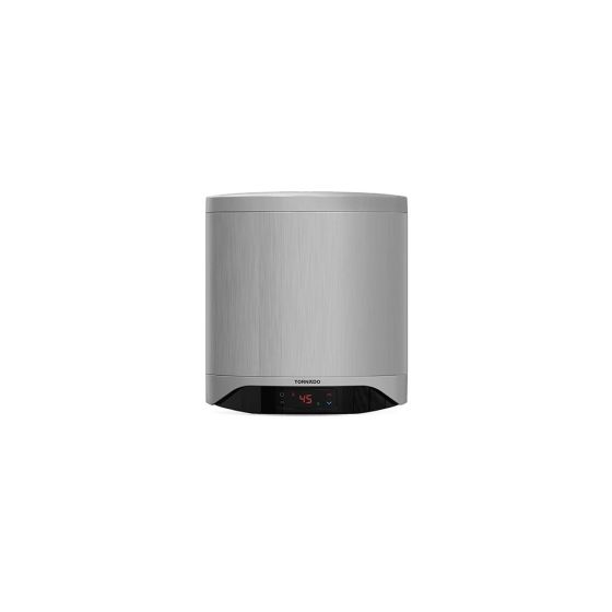 Tornado Electric Water Heater, 30 Liters, Silver - TEEE-30DS