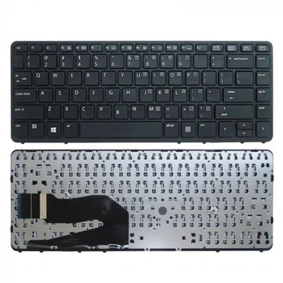 HP Replacement Laptop Keyboard for HP 840 G1 - Black