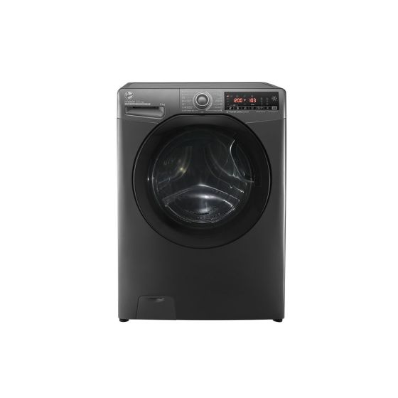 Hoover Inverter Washing Machine, 8 Kg, Silver - H3WS38TAMF7R-ELA