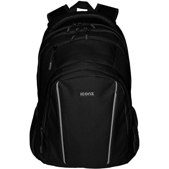 Iconz Chicago Laptop Bag for 15.6 Inch Laptops, Black - 4044