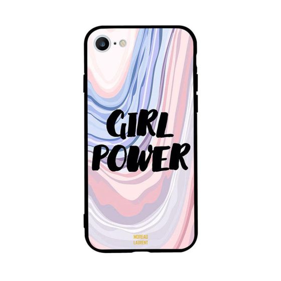 جراب ظهر بطبعة عبارة Girl Power لابل ايفون 6S