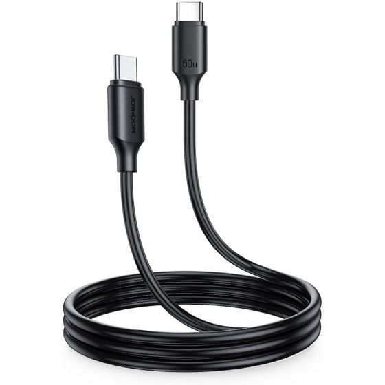 Joyroom USB-C Charging and Data Cable, 60 Watt, 1 Meter, Black - S-CC060A9
