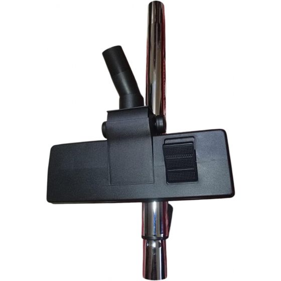Brush and Stainless Steel Pipe for Panasonic, National and Hitachi Vacuum Cleaners - Black and Silver