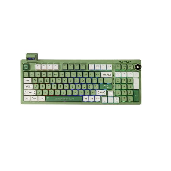 Epomaker Wireless  Keyboard, Flamingo Switch, Green - RT100