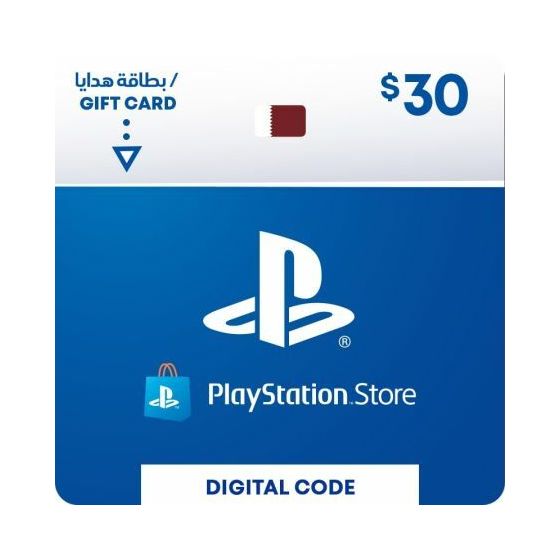 كارت ديجيتال PSN  سوني بلايستيشن 30 دولار - قطر