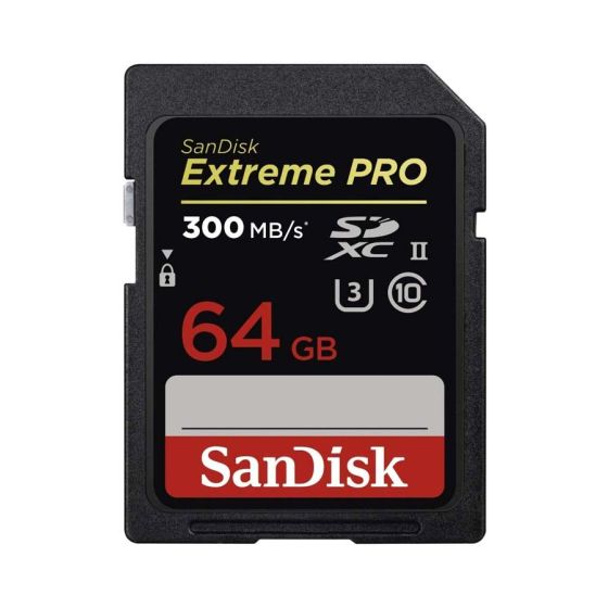 بطاقة ذاكرة مايكرو SDXC سانديسك اكستريم برو، 64 جيجا - SDSDXPK-064G-GN4IN