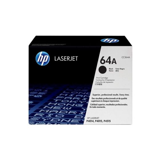 خرطوشة حبر اتش بي 64A ليزر جيت، اسود - CC364AA