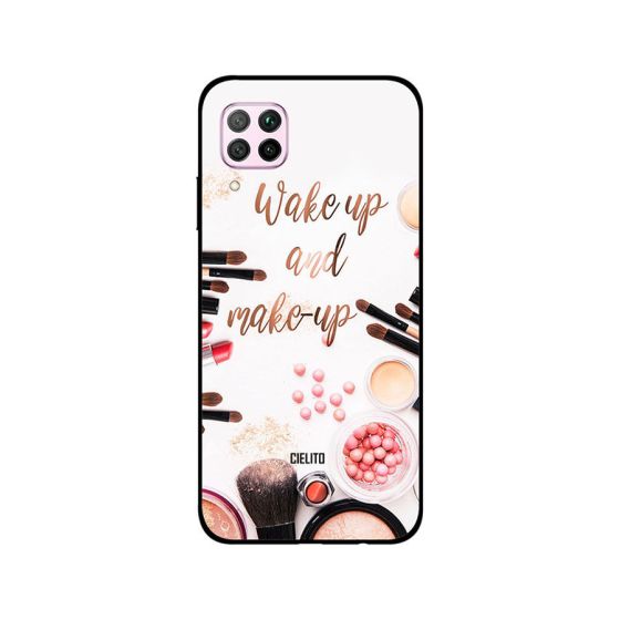 Cielito Wake up And Makeup Printed Back Cover for Huawei Nova 7i