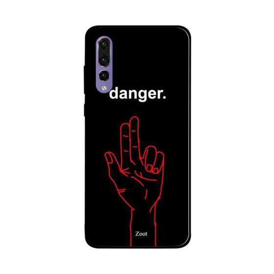 Zoot Danger Printed Back Cover for Huawei P20 Pro