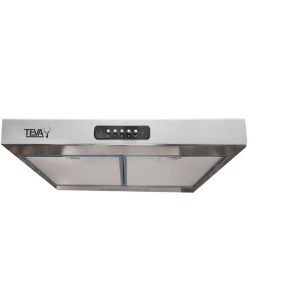 Teva Built-In Flat Hood, 60 CM, Stainless Steel - DK6-621 XMN