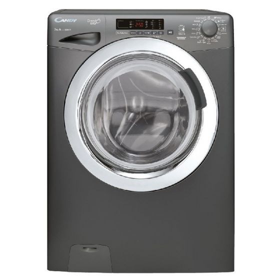 Candy Front Load Automatic Washing Machine, 7 KG, Silver- GVS107DC3R-ELA
