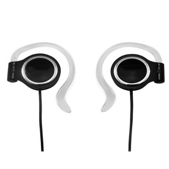 Porsh Dob Wired Earphones With Microphone, Black - EH 201