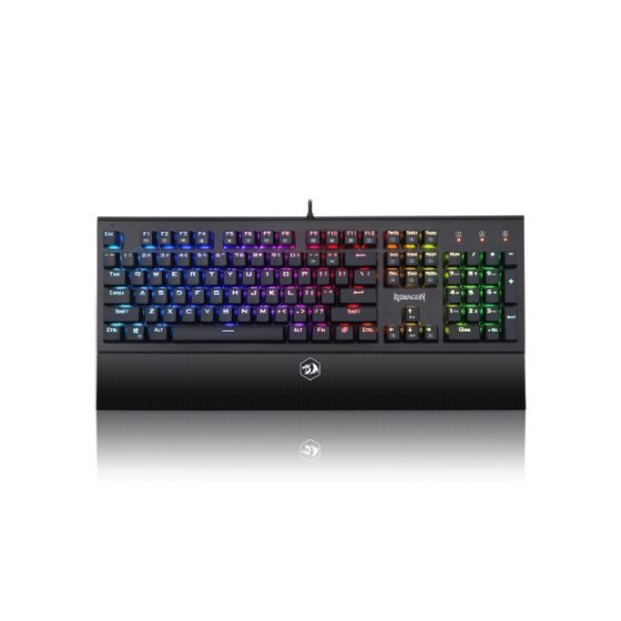 Redragon Aryaman Wired Mechanical Gaming Keyboard, Black - K569