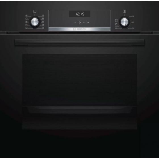 Bosch Series 6 Built-in Electric Oven, 2800 Watt, 66 Liters, 60cm, Black - HBJ558YB0Q
