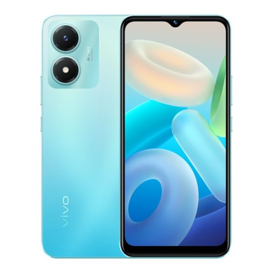 Vivo Y02s Dual Sim, 32GB, 3GB RAM, 4G LTE - Vibrant Blue