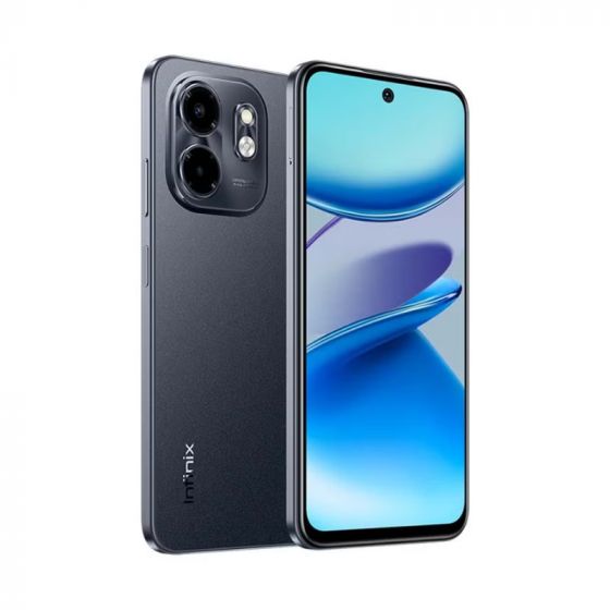 Infinix Smart 9, 64GB, 3GB RAM, 4G, Dual SIM - Metallic Black