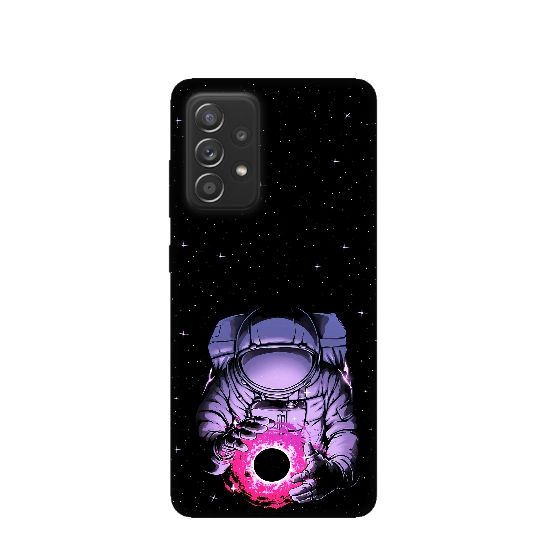 Astronaut Magic Silicone Printed Back Cover for Samsung Galaxy A13 4G