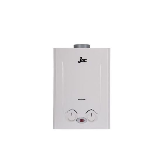 Jac Gas Water Heater, 6 Litres, White- NGW-6M