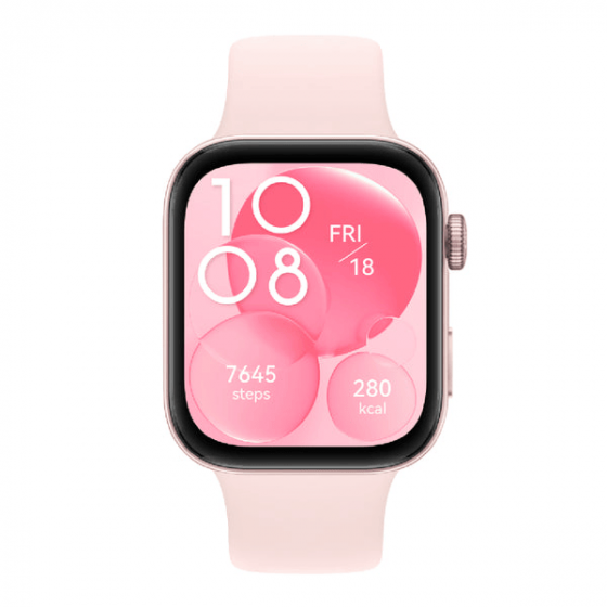 Huawei Watch Fit 3 - Pink Case and Strap