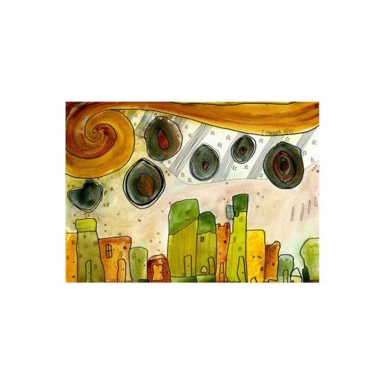 City Life Skin For Apple Ipad Mini 6th Gen