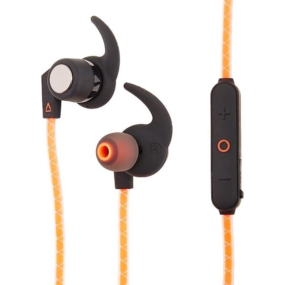 Creative Outlier Sports Ultra Light Wireless Bluetooth Earphones, Orange - 51EF0730AA002