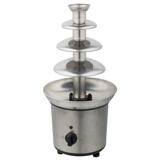 Home Chocolate Fountain, 3 levels, Silver- CF445