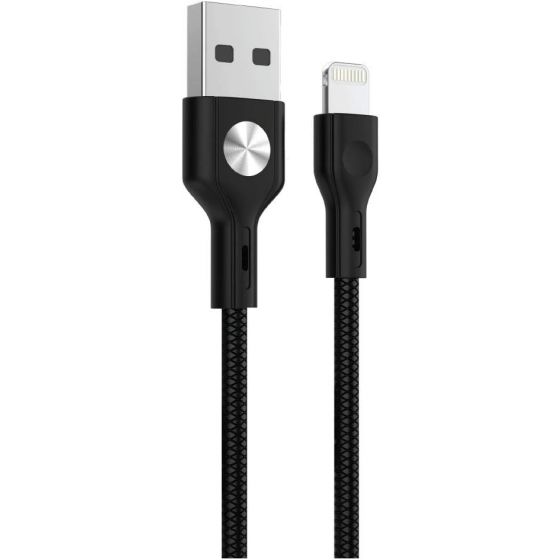 كابل لايتنينج ايكونز، 1 متر، اسود - XBL04K