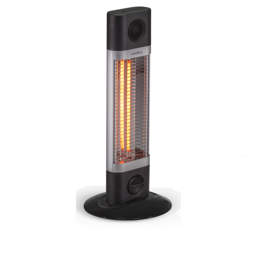 Veito Electric Heater. 1200 Watt, Black - CH1200LT