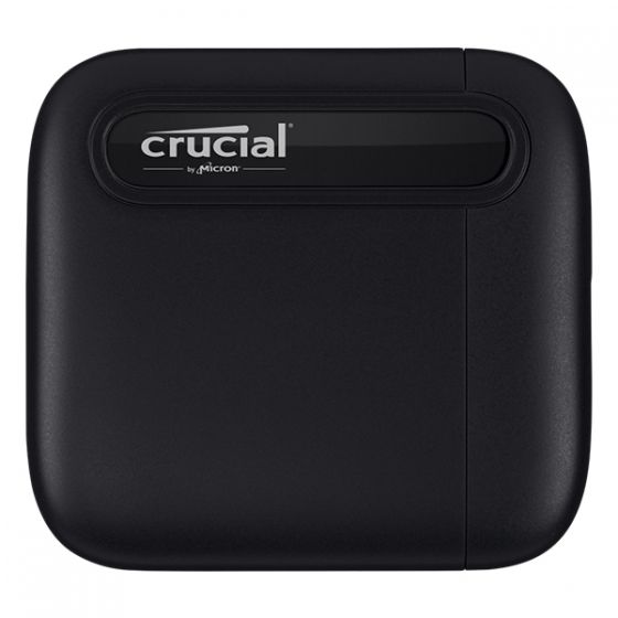 Crucial X6 SSD 500GB – USB 3.2 Gen-2 – Portable External SSD – Storage