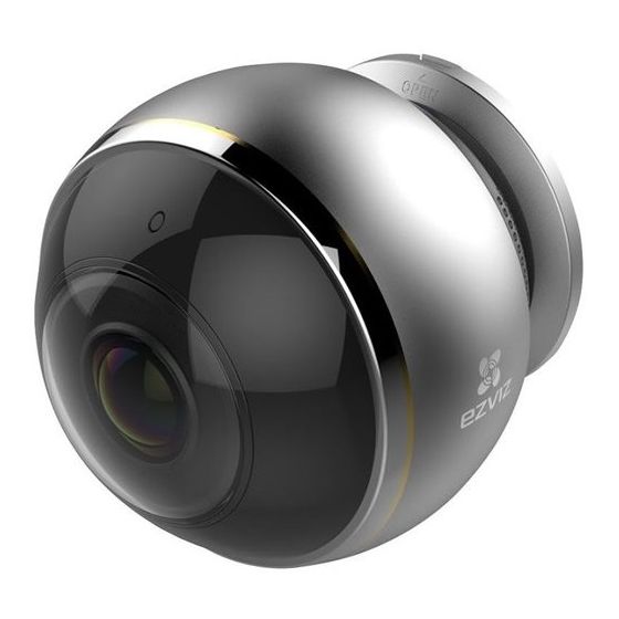 كاميرا مراقبة ايزفيز C6P ez360 بانو بالأشعة تحت الحمراء ورؤية بانورامية بزاوية 360 درجة - CS-CV346-A0-7A3WFR
