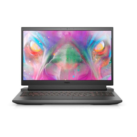 Dell G15-5510 Laptop, Intel Core i5-10500H, 15.6 Inch, 512GB SSD, 8GB RAM, NVIDIA GeForce GTX 1650 4GB, Dos - Dark Shadow Grey