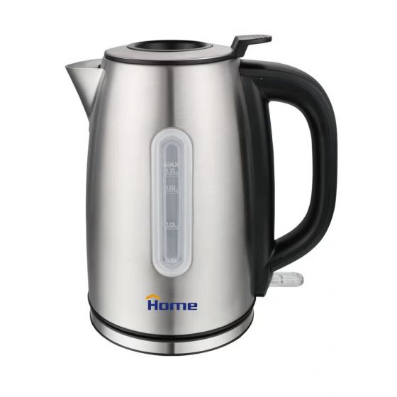 Home Electric Kettle, 1.7 Liters, 1850W, Stainless Steel - CS2236