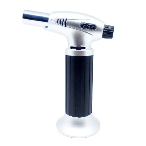 مسدس لهب، فضي واسود - Torch800