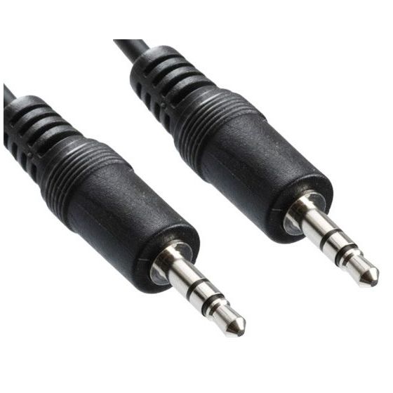 2B AUX Cable, 1.5 Meters, Black - CV104