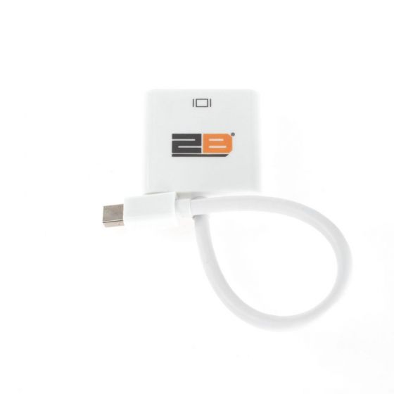 محول توبي من منفذ عرض ميني إلى منفذ VGA، ابيض- CV039
