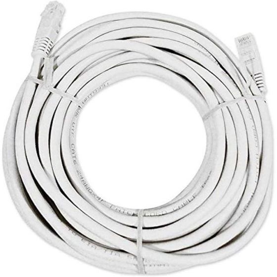 كابل ايثرنت Cat 5 لافا، بطول 18 متر - ابيض 