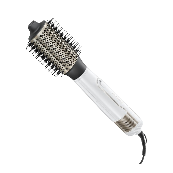 Remington Hydraluxe Air Styler, 1200 Watt, 3 Temperatures, Black and White - AS8901