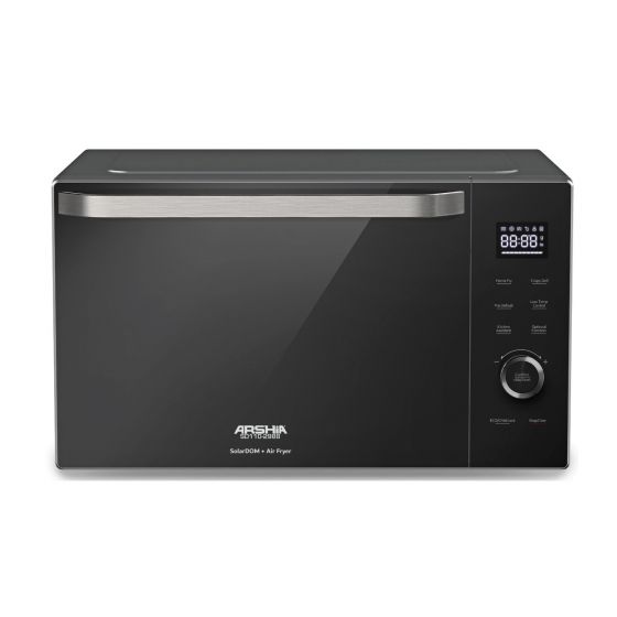 Arshia Classic SolarDOM Oven and Fryer, 34 Liters, 900 Watt, Black - SD110-2988