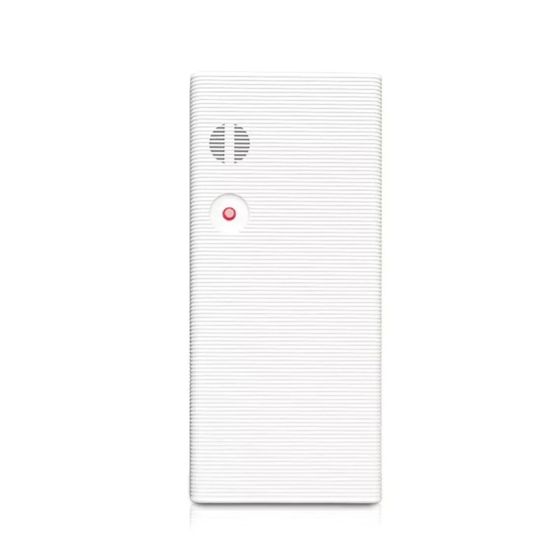 Remax Wired Power Bank, 10000 mAh, 1 USB Port, White - RPP-88