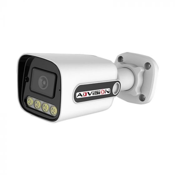 Advision Analog Wired Bullet Security Camera, White - AD-202B-C–3.6