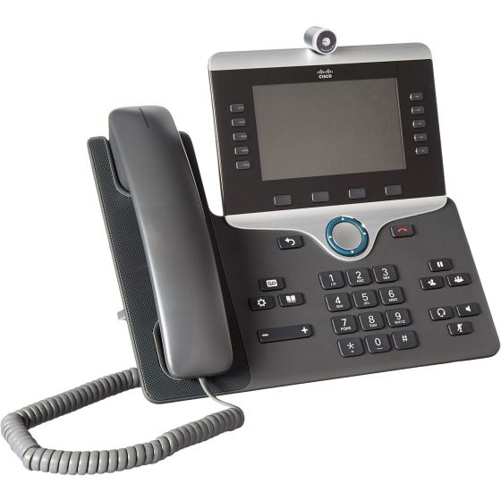 Cisco Wi-Fi Video Telephone, Black - CP-8865-K9