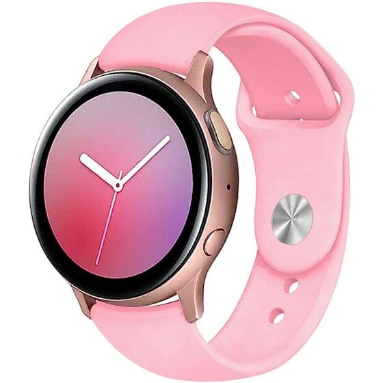 MARGOUN for Samsung Galaxy Watch Active 2 40mm / 44mm Watch Bands, 20mm Silicone Replacement Band Straps Wristbands