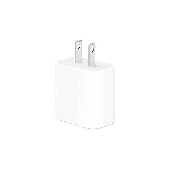 شاحن فئة USB فئة C لاجهزة ابل، 20 وات - ابيض
