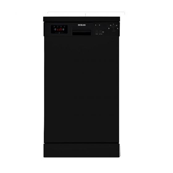 Ocean Freestanding Dishwasher, 10 Persons, Black - ODT454DVB