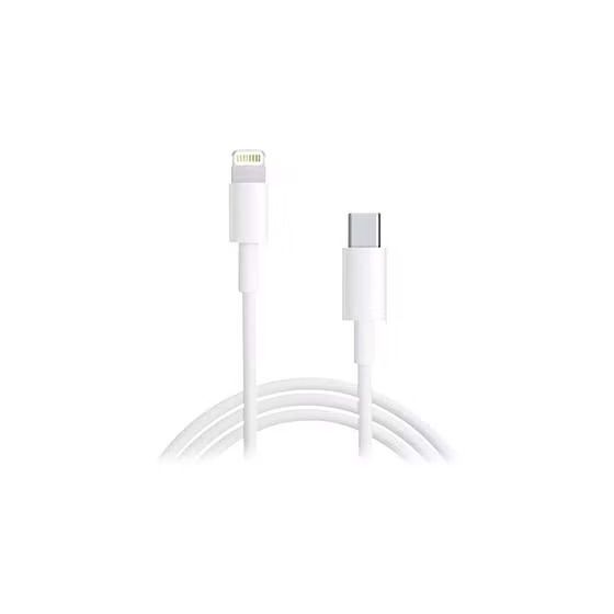 Apple USB Type C Lightning Cable, 1 Meter, White - MX0K2MQGJ2ZMA